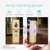 Vaporizador Facial Nano · Hidratación Instantánea