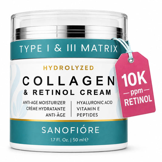 Crema Retinol + Colágeno · Anti-Edad